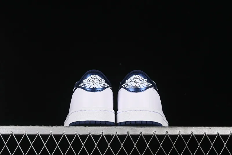 All categories Air Jordan Jordan series basketball shoes Air Jordan 1 Low G version pure original Air Jordan 1 Low "85 Metallic Blue" AJ1 Joe 1 metallic white blue FB9933-141